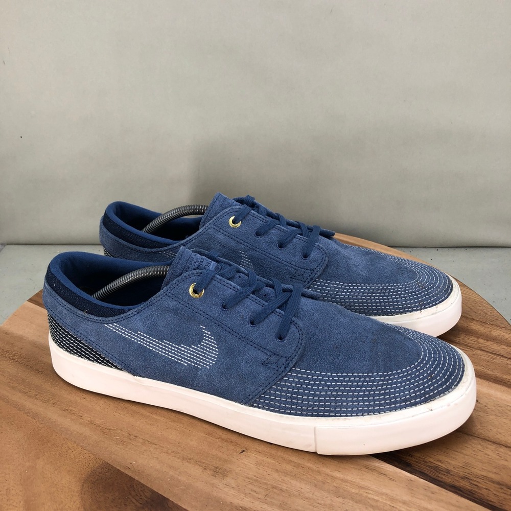 Nike SB Zoom Stefan Janoski RM Blue Suede Skate Shoes CZ4731-400 Mens Size 13